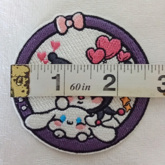 Hello Kitty Iron On Patches 4 Pack Cinnamoroll Kuromi Shirt Backpack Patches - Picture 8 of 13